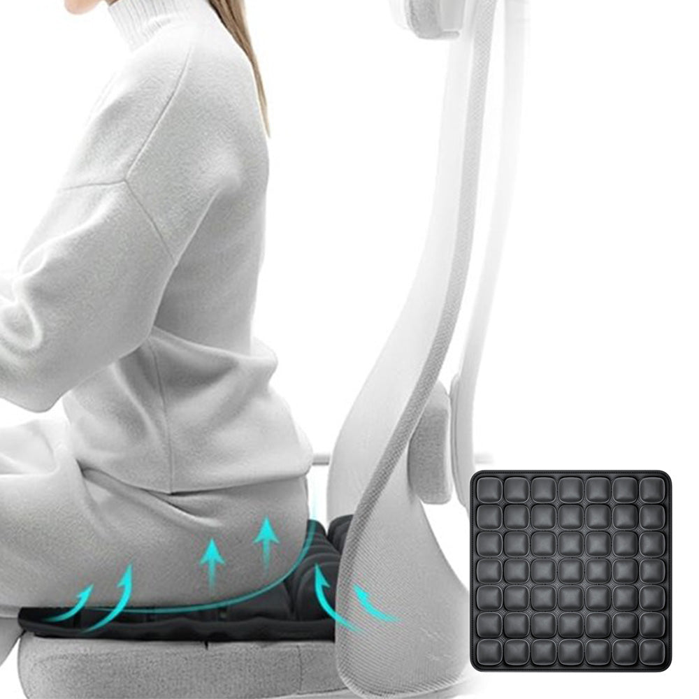 Air Cell Inflatable Seat Cushion 3D Airplane Seat for Office Chair Car Wheelchair
