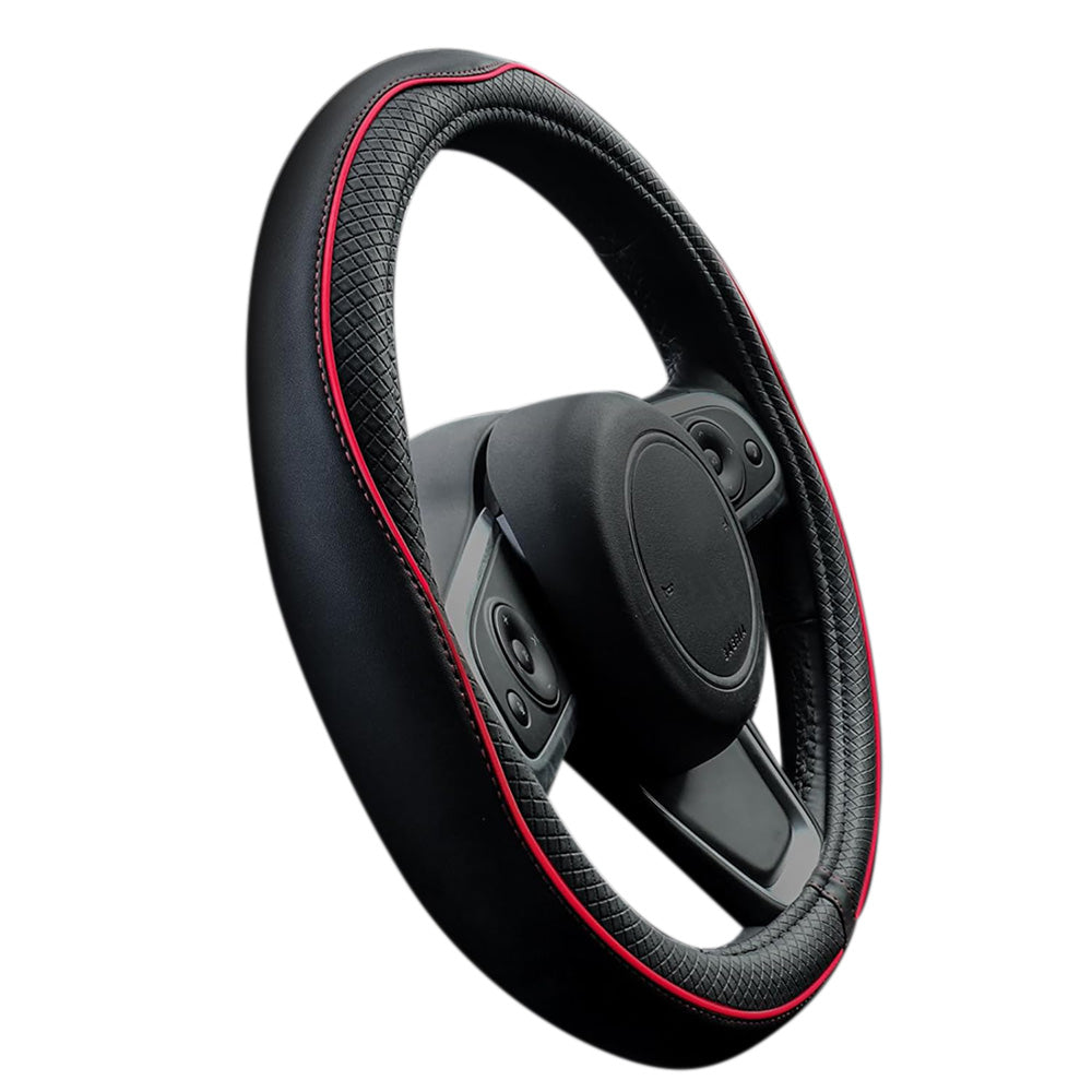 Breathable Microfiber Leather Steering Wheel Cover