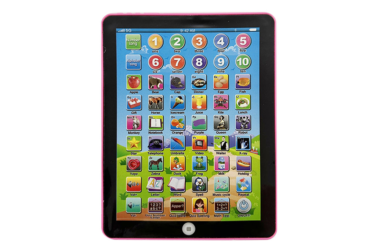 Learning Pad to Learn Music Words Alphabet Electronic Educational Toy