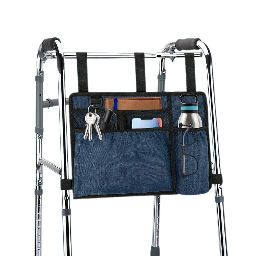 Premium Walker Storage Bag with Multiple Pockets