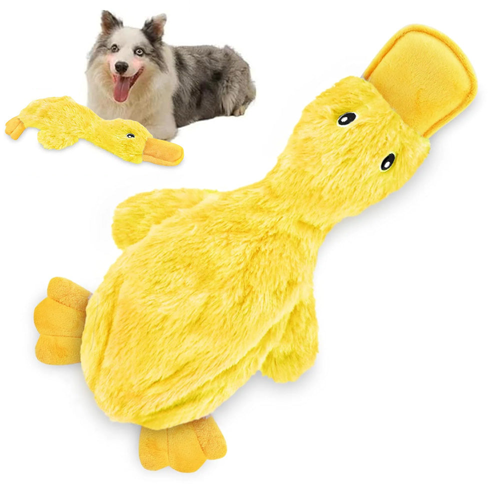 Interactive Dog Chew Toy Small Dog Toys Plush Duck Dog Toy