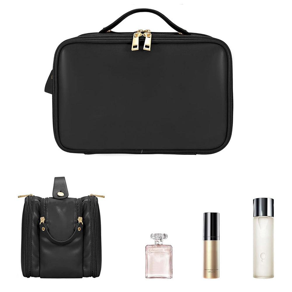 Large Capacity Travel Makeup Bag Portable Cosmetic Organizer Storage Toiletry Bags