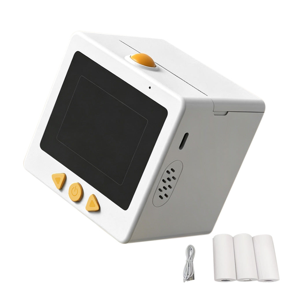 AI Voice Thermal Mini Inkless Sticker Printer with 24inch Screen