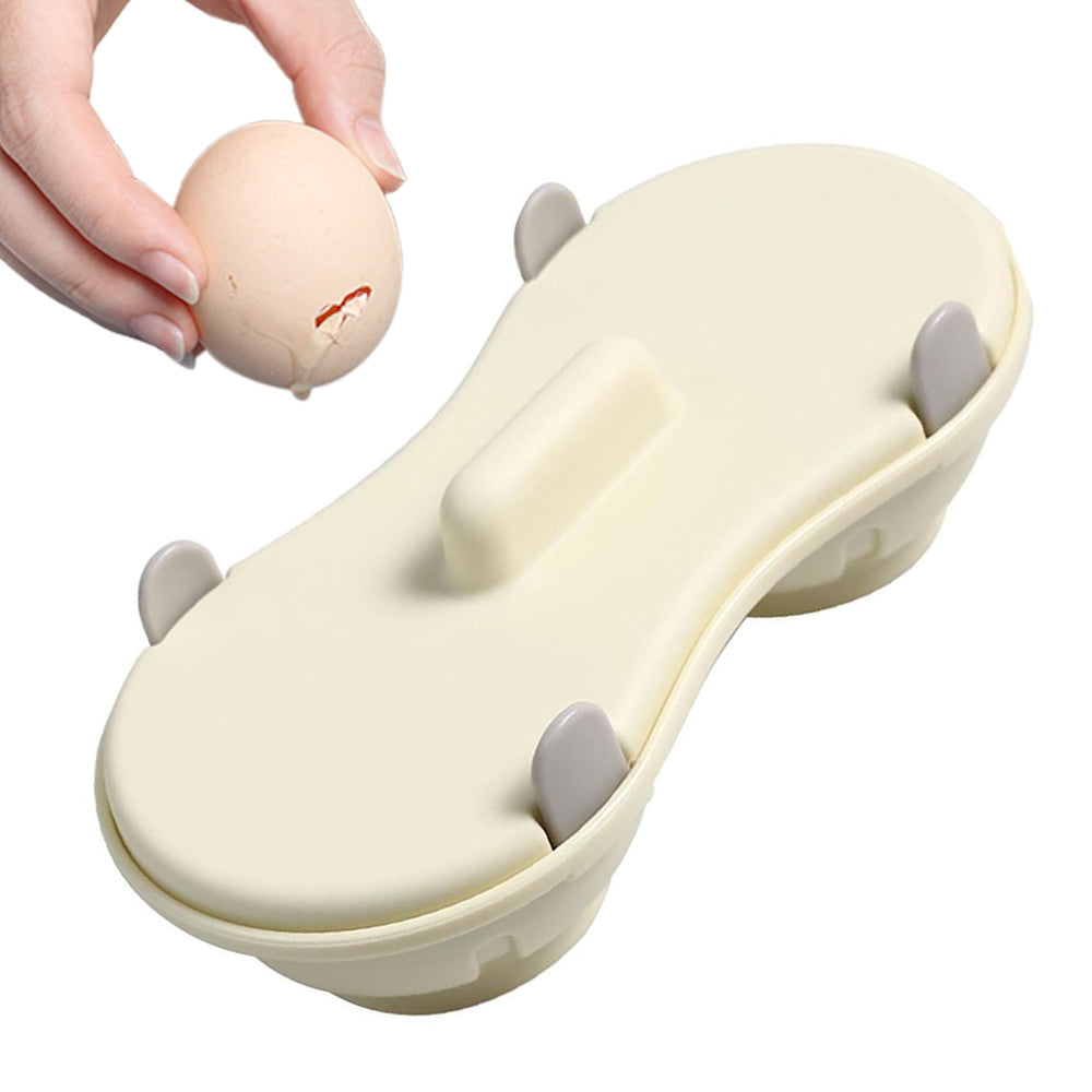 Double Layer Microwave Egg Cooker and Poached Egg Steamer