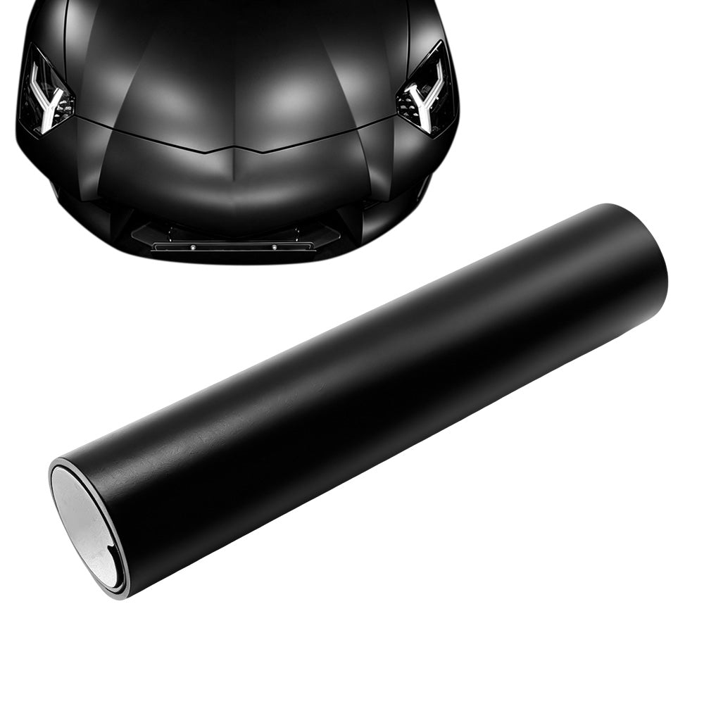 Self Adhesive Black PVC Car Color Change Vinyl Wrap Film Sticker-Style 2