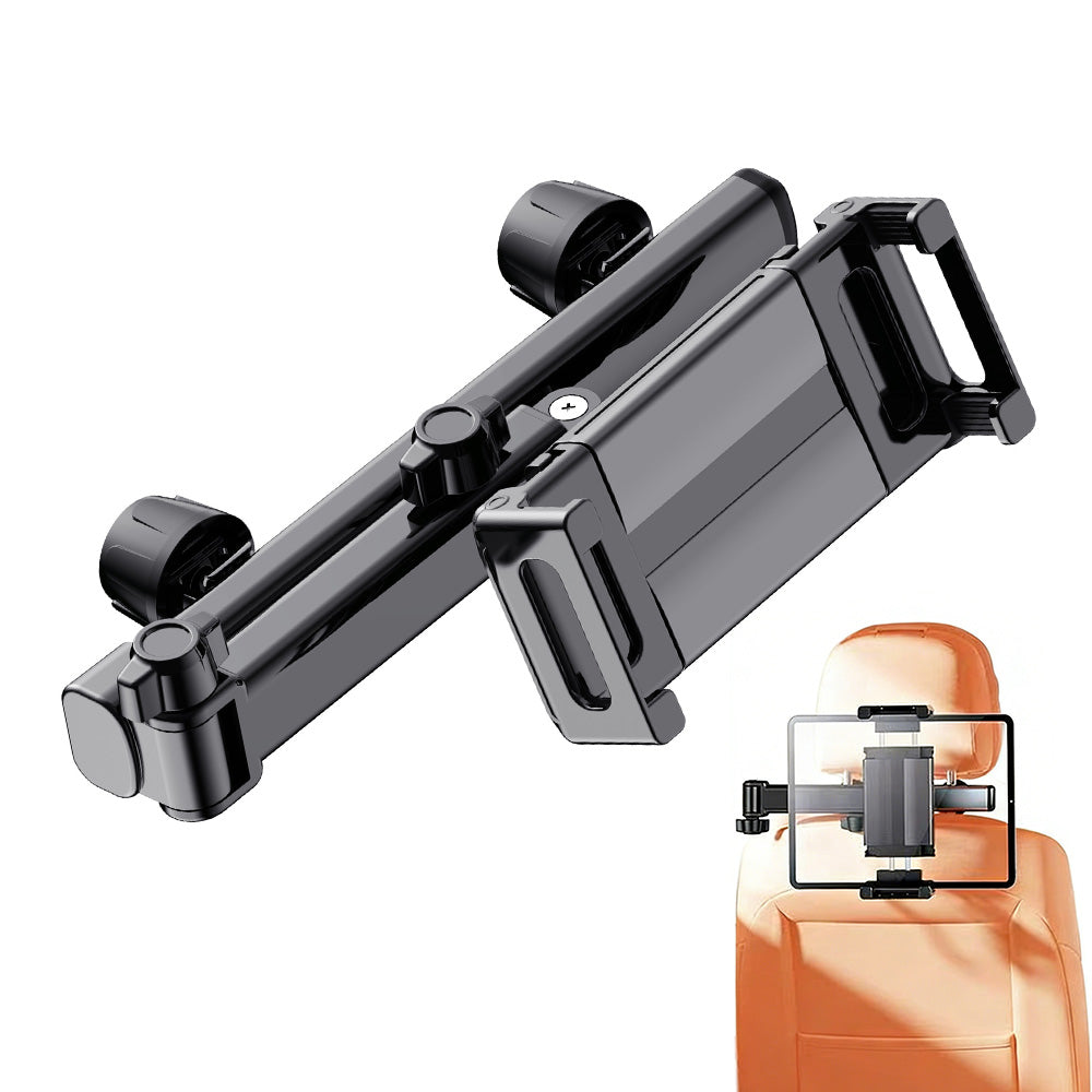 Universal 360 Degrees Extendable Car Headrest Tablet Holder For iPhone iPad