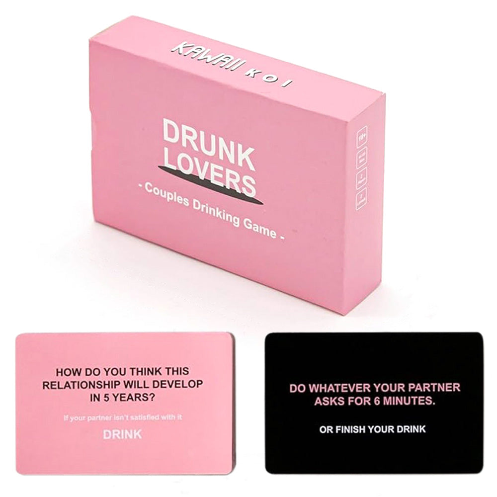 Drunk Lovers Couples Drinking Game For Date Night With 54 Game Cards