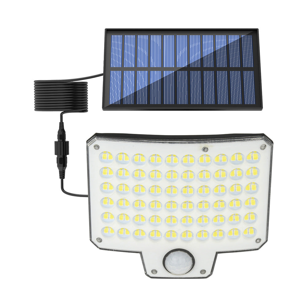 240LED Solar Motion Sensor Light Outdoor Wall Security Garden Flood Lamp IP44 Waterproof