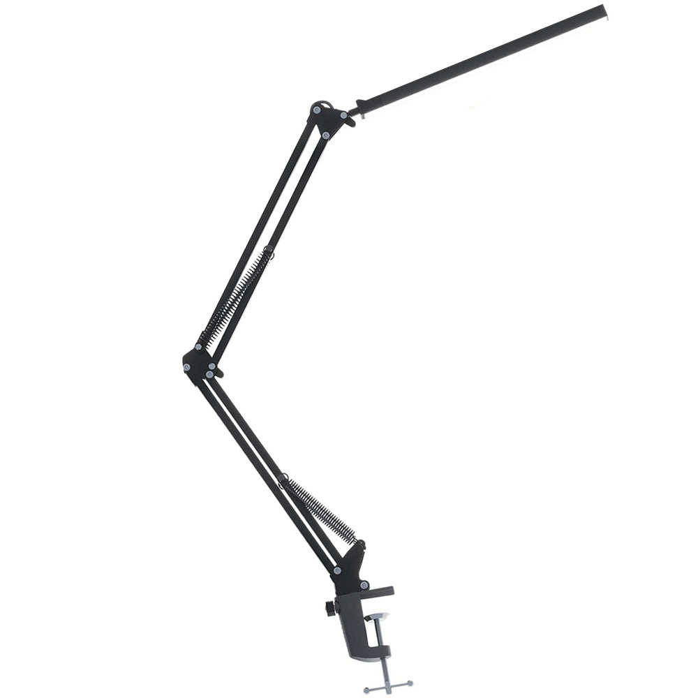 LED Clip On Desk Lamp With Adjustable Arm Reading Light For Home Office