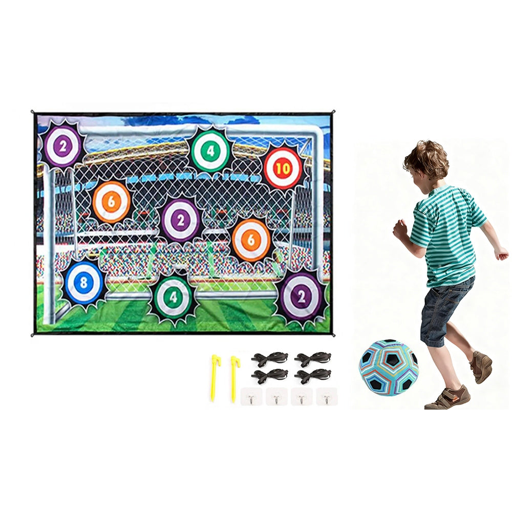 Indoor Soccer Throwing Training Game Goalkeeper Target Set