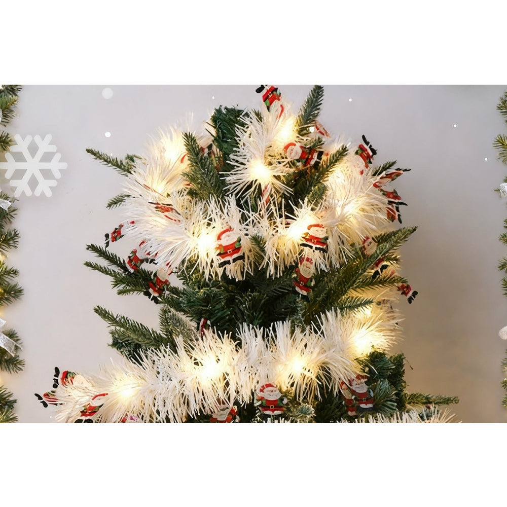 LED Light Christmas Tree Hanging Ornaments Decorative String Lights