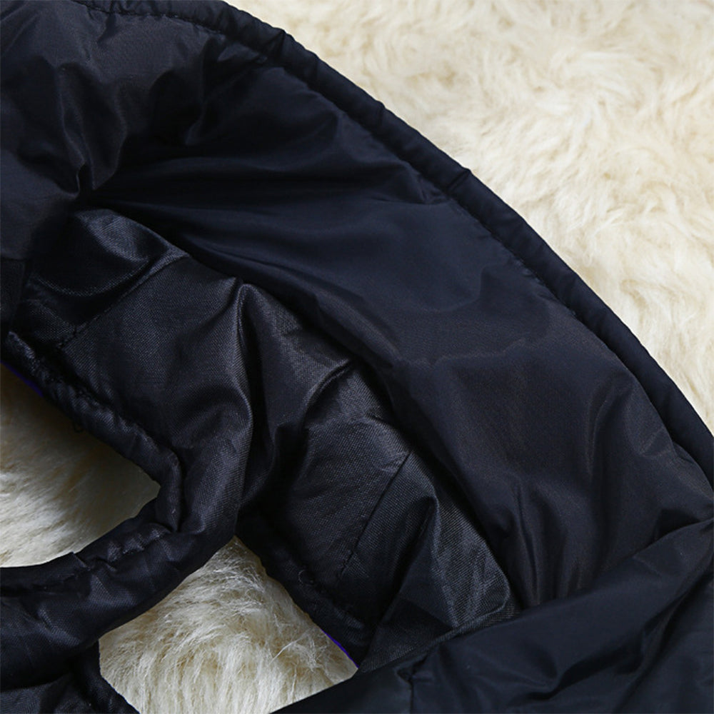 Waterproof Pet Clothing Cold Weather Dog Warm Vest Jacket Vest Coat-Red