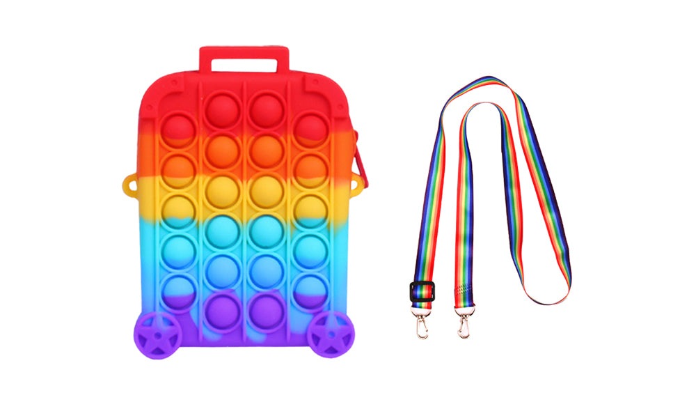 Pop Fidget Toy Shoulder Bag for Kids
