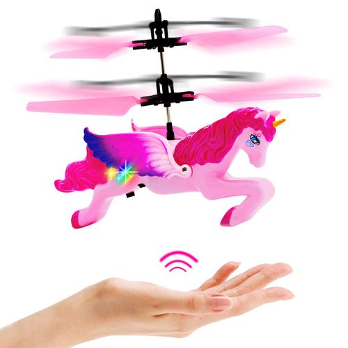 Unicorn Flying Ball RC Toy Light Up Flying Fairy Toys