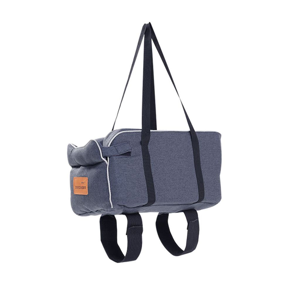 Pet Carrier Bag-Dark Blue with hand strap