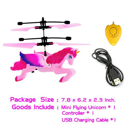 Unicorn Flying Ball RC Toy Light Up Flying Fairy Toys