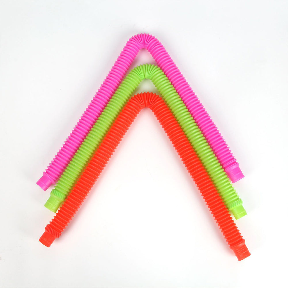 7Pcs Fidget Pop Tube Pip Sensory Stress Game Relief Toys