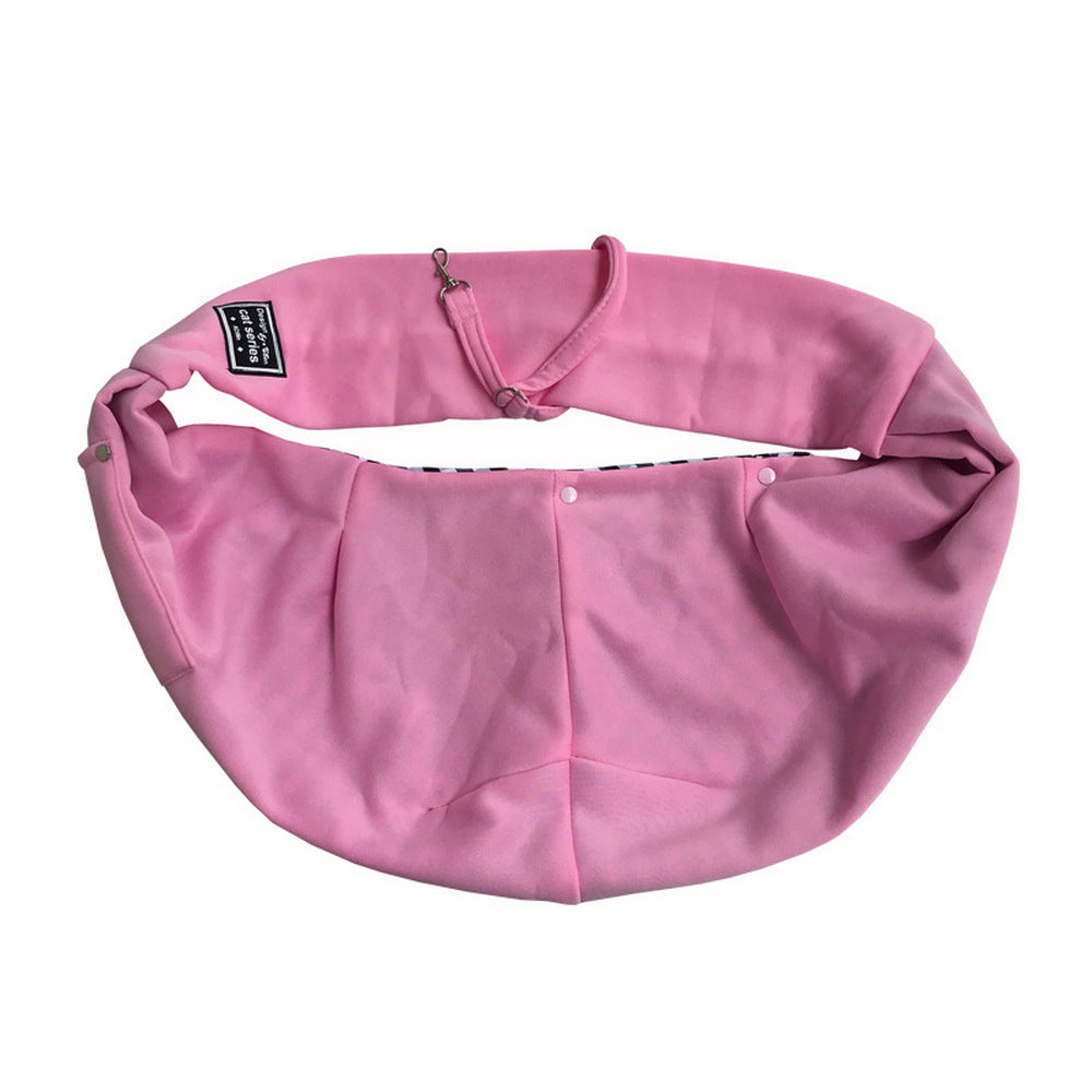 Reversible Pet Sling Carrier Dog Cat Puppy Travel Bag with Phone Holder Pocket