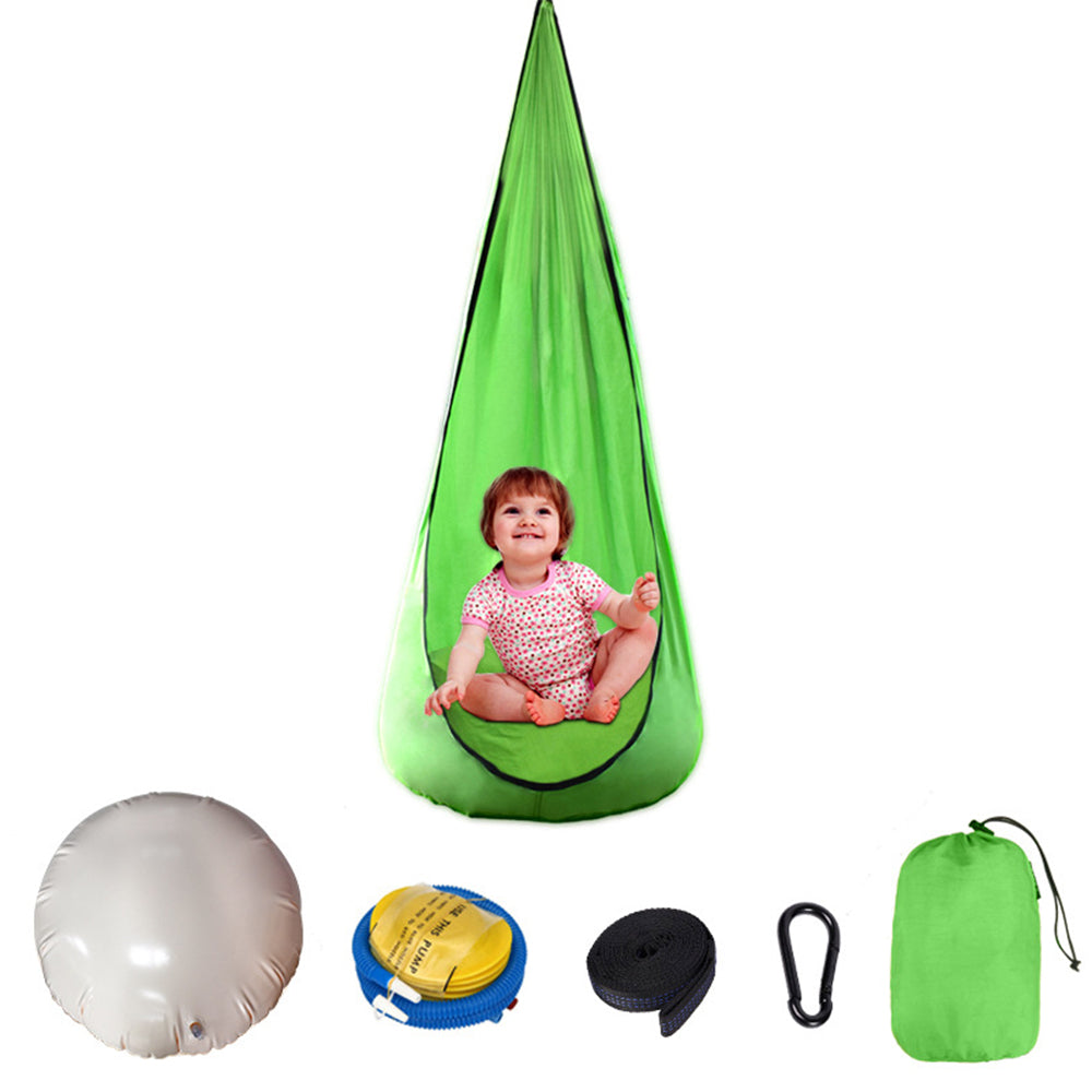 Hanging Hammock Chair Kid Swing Hammock Chair for Indoor and Outdoor Use