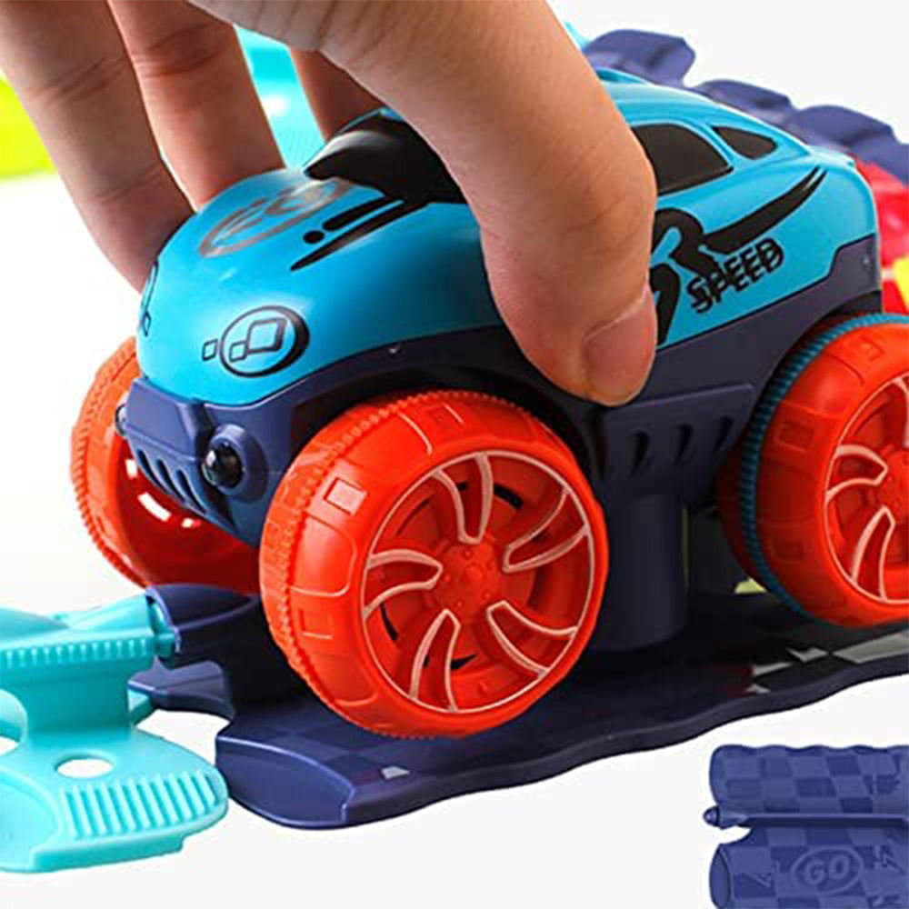 Chargeable Track LED Light Up Race Car Toy
