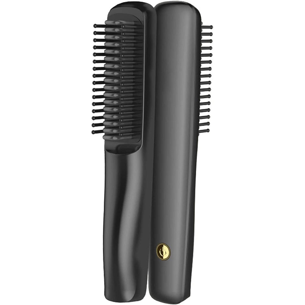 Hair Straightener Brush Negative Ion Heating Hair Straightening Brush