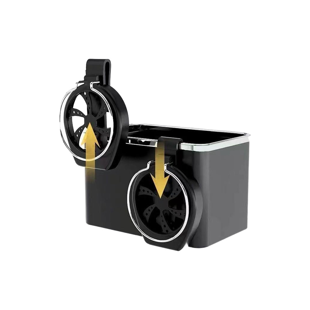 Car Creative Armrest Box Tissue Water Coffee Cup Drink Holder Storage Box