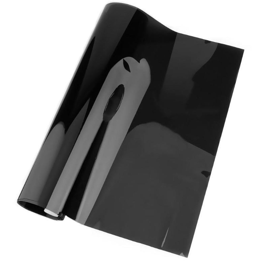 Heat UV Block Window Tint Adhesive Film Black Roll Auto Car-5% Visible Light Transmission