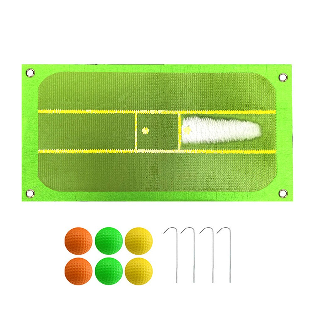 Golf Training Mat Batting Golf Hitting Mat Golf Training Aid Equipment