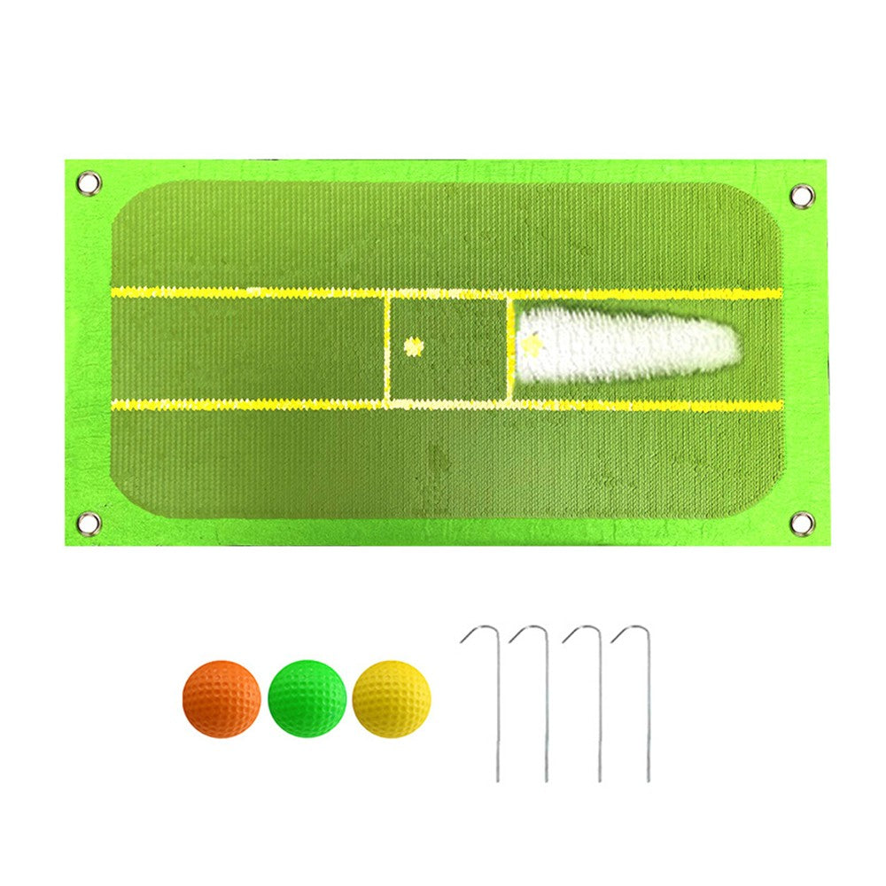 Golf Training Mat Batting Golf Hitting Mat Golf Training Aid Equipment