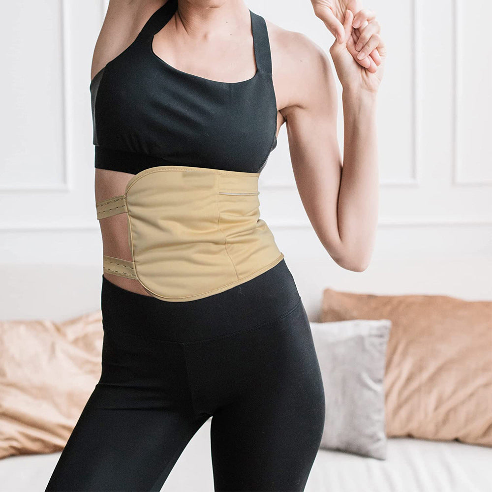 Castor Oil Pack Kit Compress Reusable Wrap Belt for Inflammation Toxin Remover