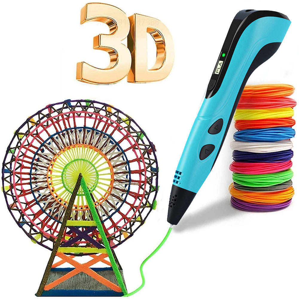 3D Printing Pen DIY Drawing Pen for kids Adult Creative Toy 10 Colors