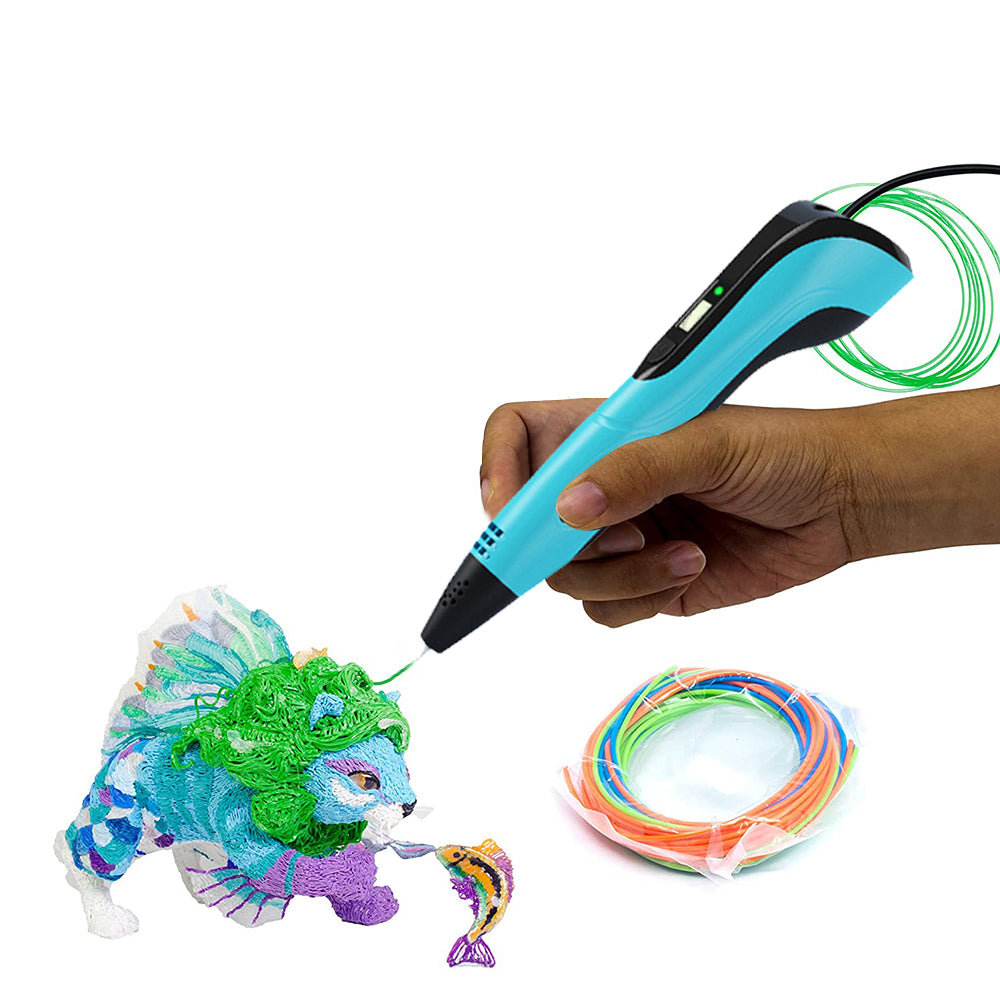 3D Printing Pen DIY Drawing Pen for kids Adult Creative Toy 10 Colors