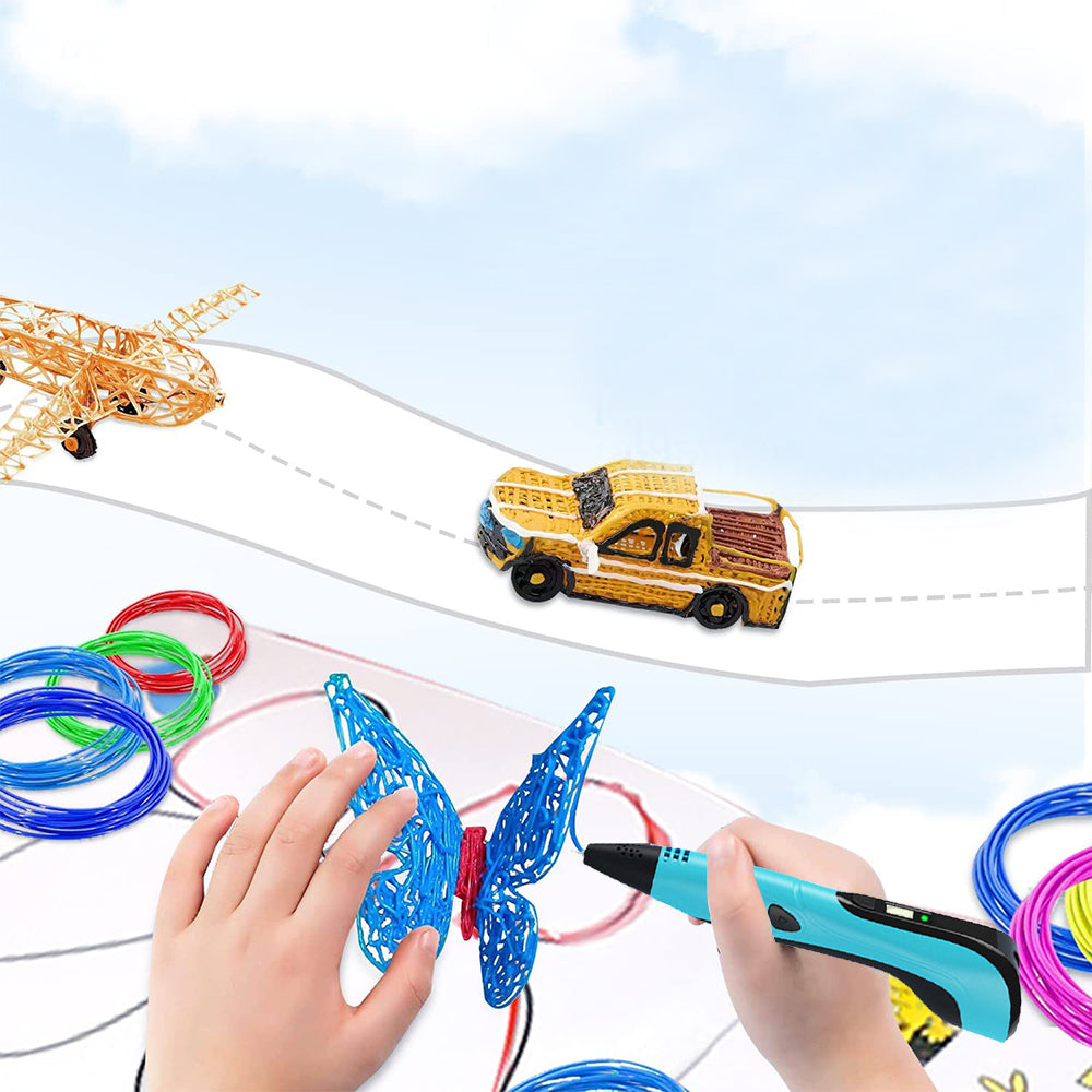 3D Printing Pen DIY Drawing Pen for kids Adult Creative Toy 10 Colors
