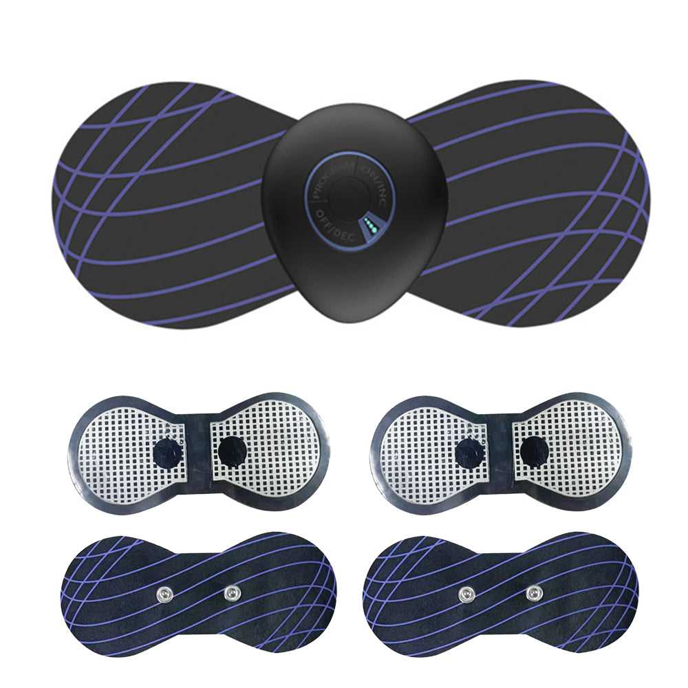 Neck Waist Stimulator Massager+2pcs Massaging Patch