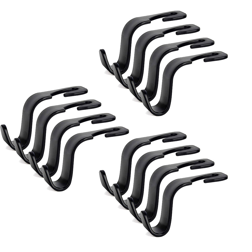 12Pcs Car Seat Headrest Hooks