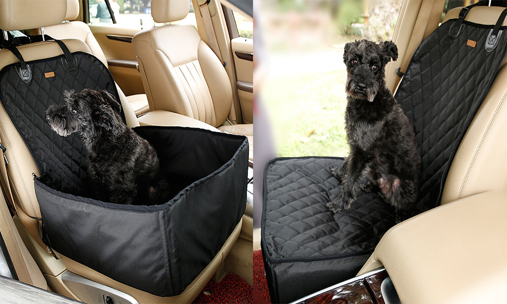 2Pcs Pet Booster Seat-Black