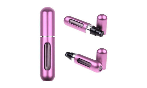 2-Pack Perfume Atomiser 5ml Compact Bottles