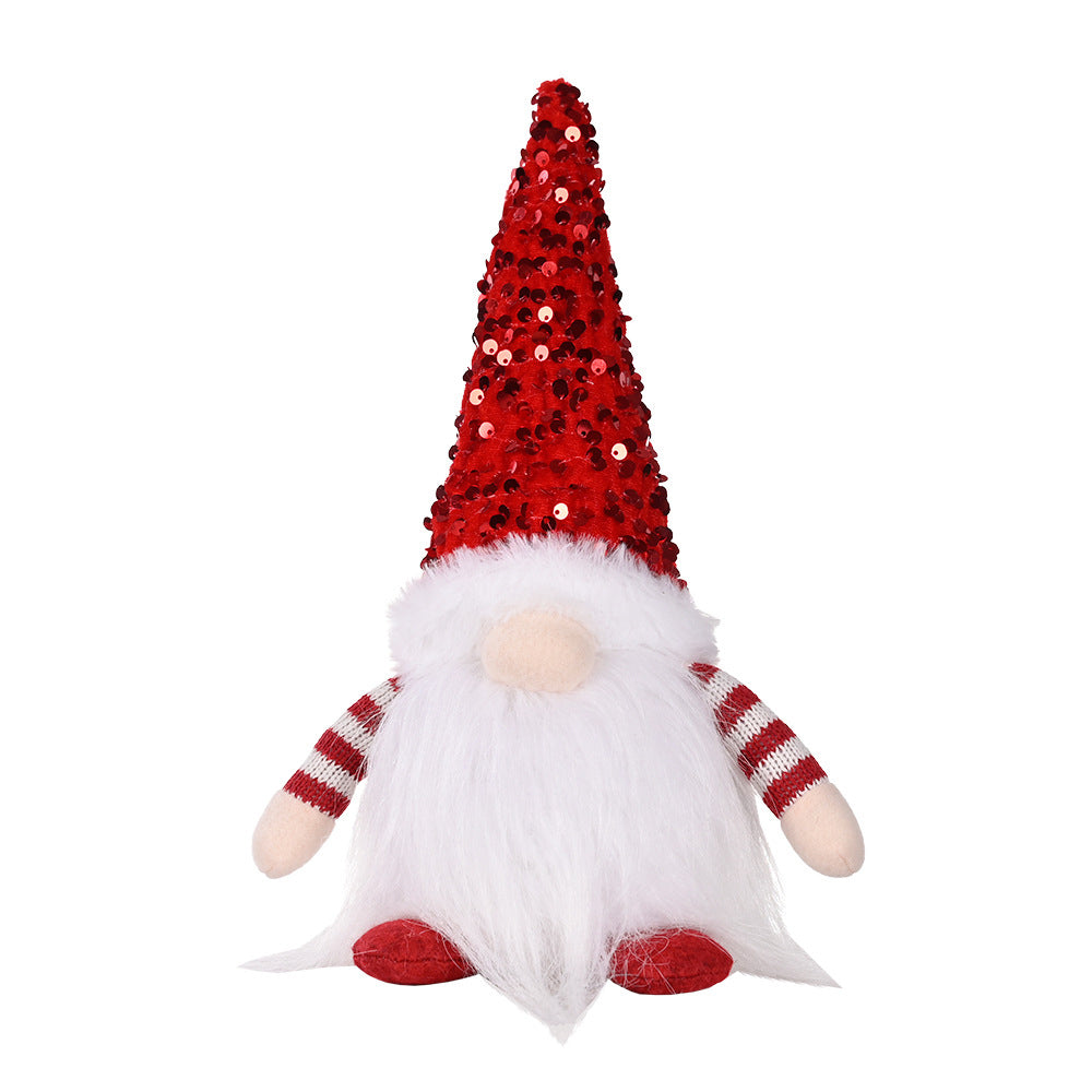 Christmas Gnome Santa Light with Bling Hat