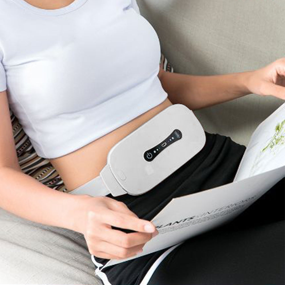 USB Menstrual Heating Pad Period Menstrual Pain Relief Heating Waist Belt