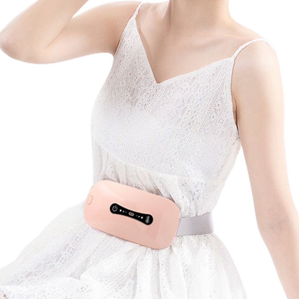 USB Menstrual Heating Pad Period Menstrual Pain Relief Heating Waist Belt