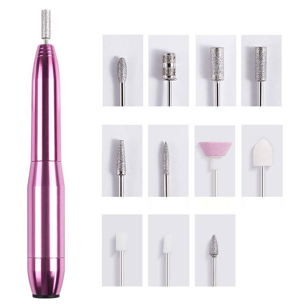 Electronic Nail Drill File Portable Manicure Pedicure Nail Machine