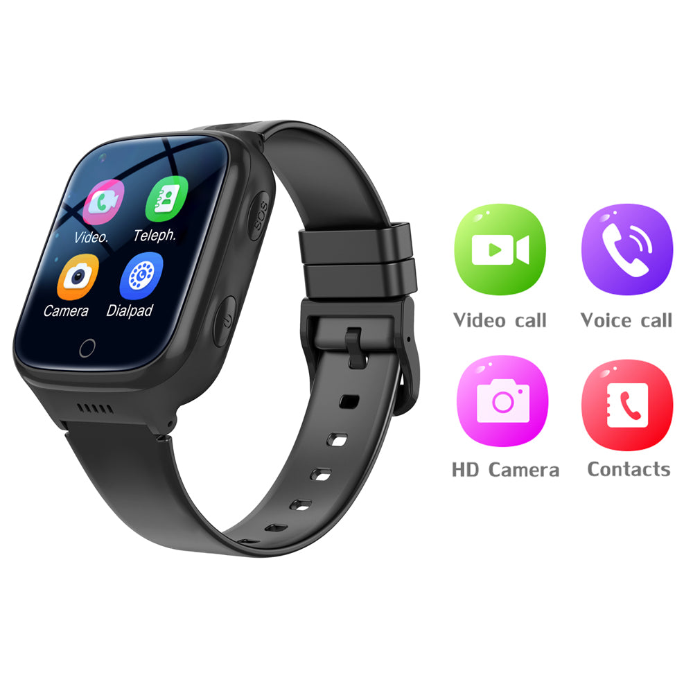 4G Smart Watch SOS Video Call Tracker Compatible with Android iOS