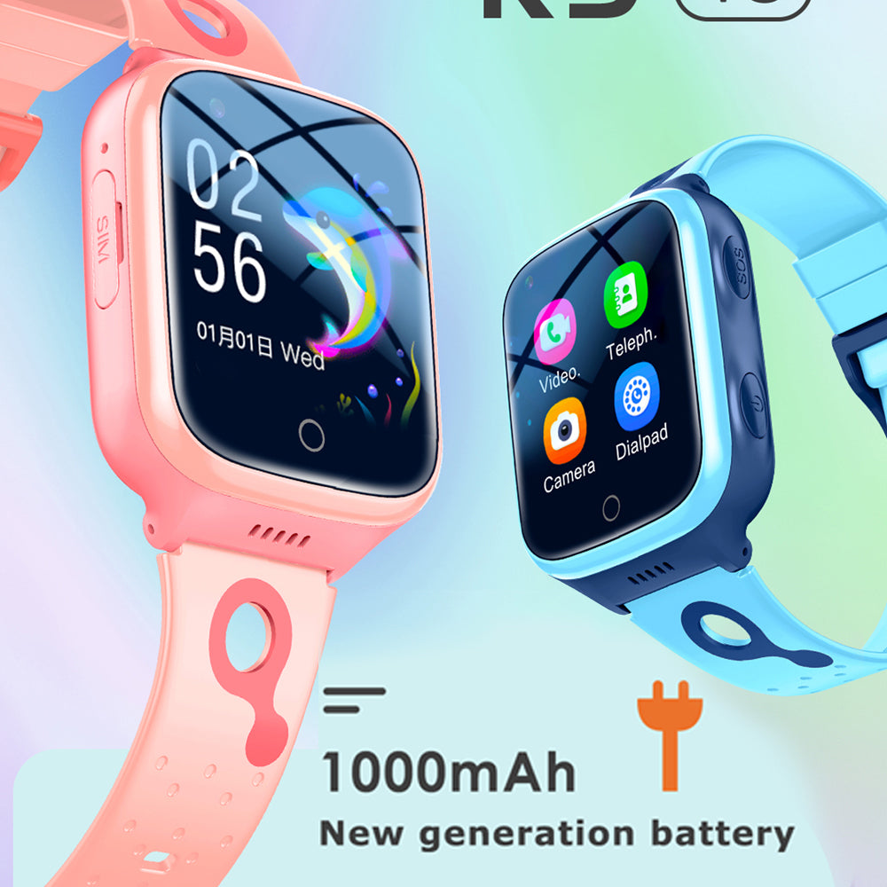 4G Smart Watch SOS Video Call Tracker Compatible with Android iOS