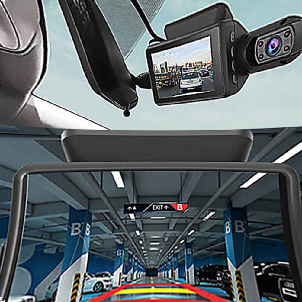 HD 1080P Car Dual Lens Dash Cam Front and Rear Video Recorder Camera G-sensor