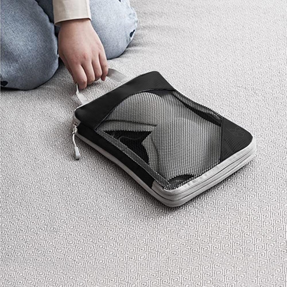 6Pcs Travel Compression Packing Cubes