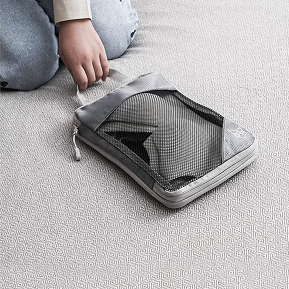 6Pcs Travel Compression Packing Cubes