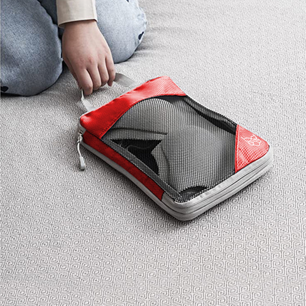 6Pcs Travel Compression Packing Cubes
