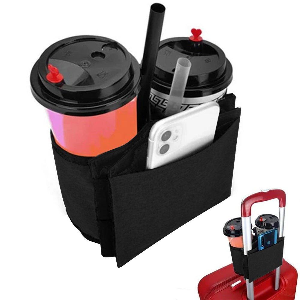 Luggage Travel Drink Bag Cup Holder for Drinks Mobile Phone