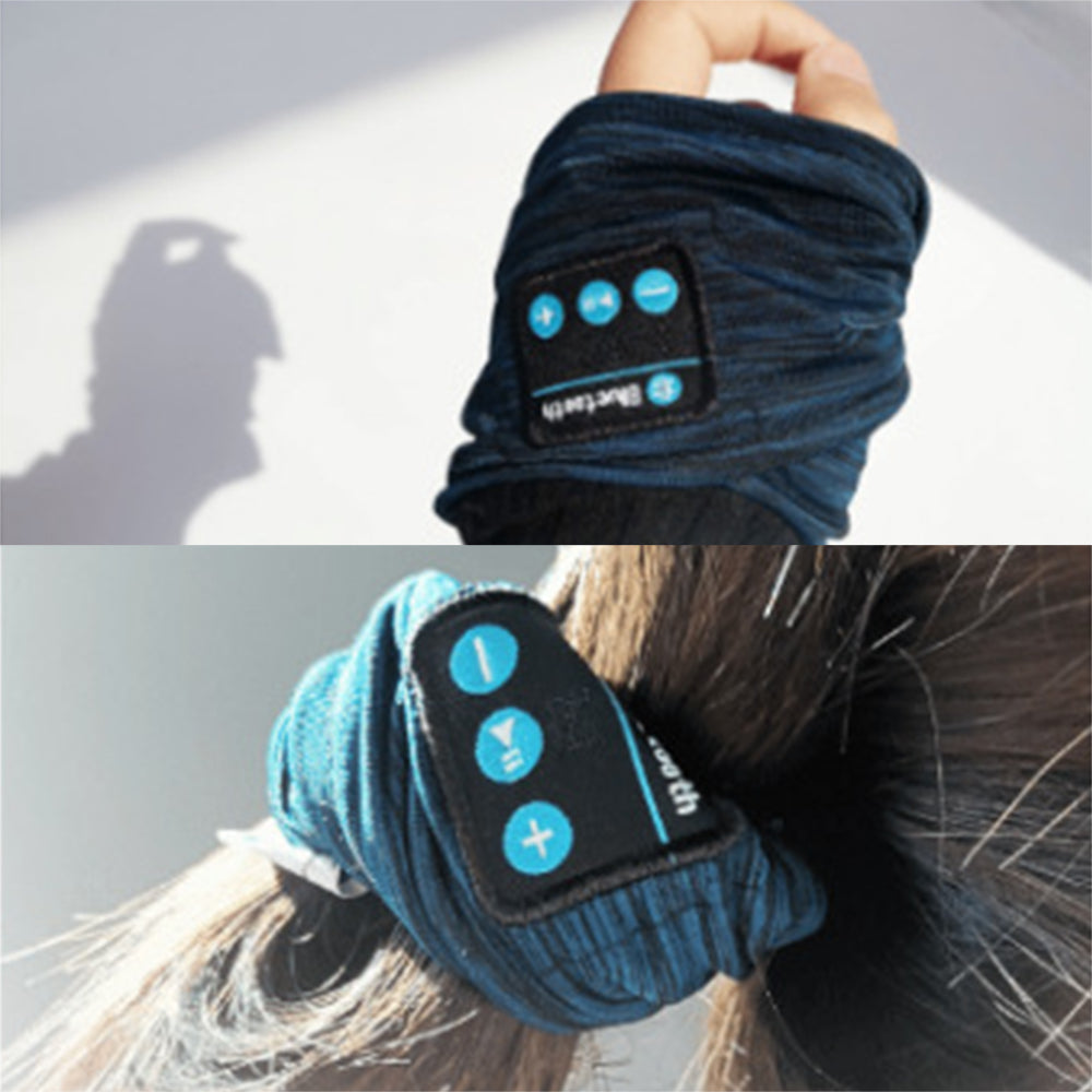Bluetooth Wireless Stereo Headphone Headband Sport Sleep Eyemask