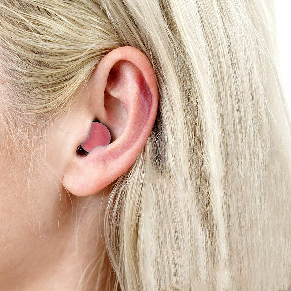 Reusable Earplugs Silicone Noise Cancelling Set of 4 Pair